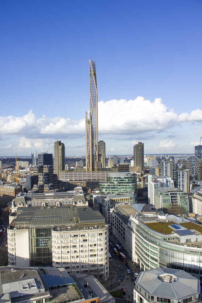 ������ ��������� Oakwood Tower � PLP Architecture