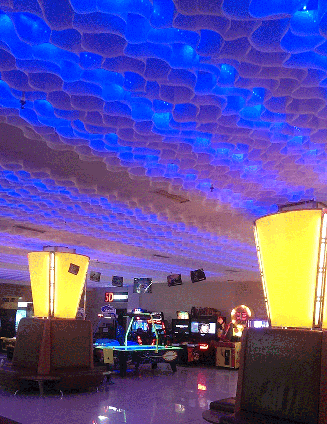   Honeycomb ceiling       ().    Paper Design