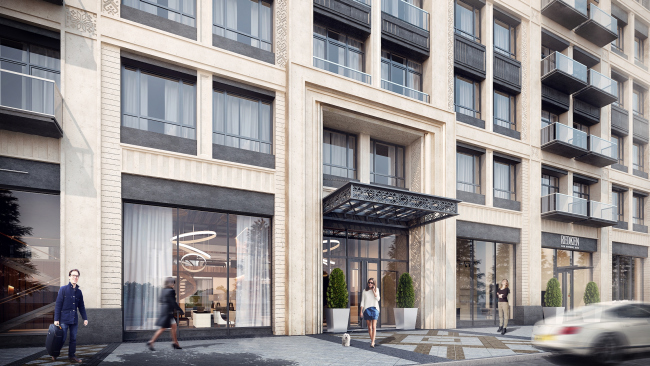 Multifunctional residential complex in Ekaterinburg. Project, 2016 � T+T Architects