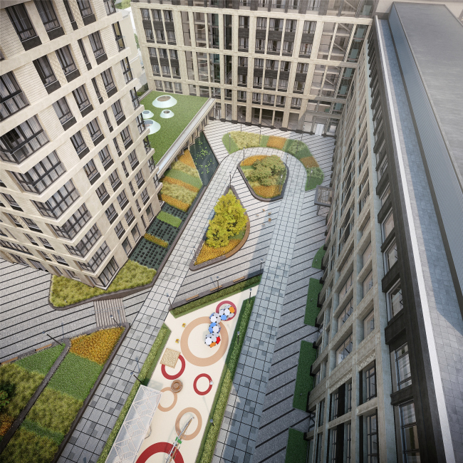 Multifunctional residential complex in Ekaterinburg. Project, 2016 � T+T Architects