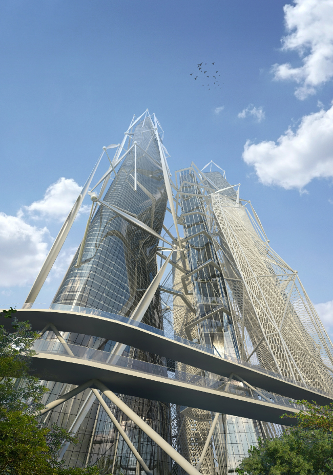 The skyscraper project for Evolo-2016. Project, 2016  Arch Group