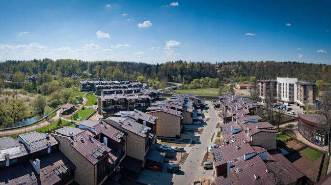 Residential and sports complex "Novogorsk Olympic Village". Construction, 2013  Arkhitekturium