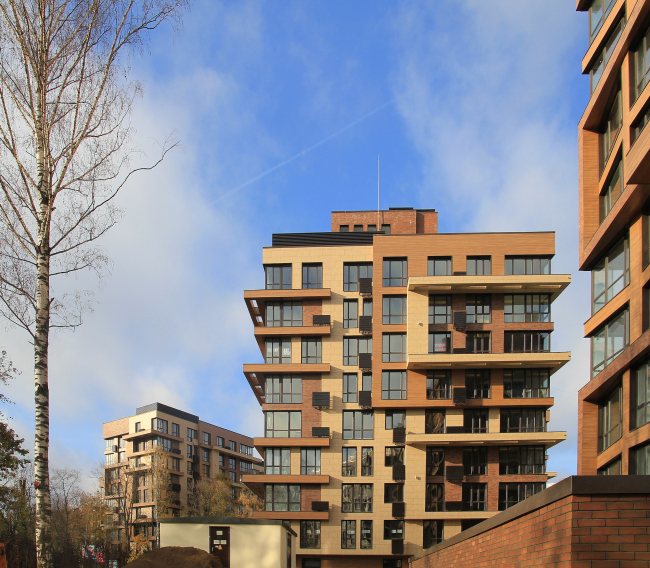 Residential and sports complex "Novogorsk Olympic Village. Apartments". Construction, 2015  Arkhitekturium