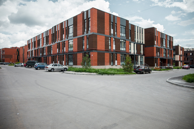 "Andersen" residential complex. Construction, 2016. Photograph  Denis Esakov