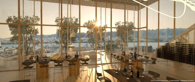 ����� �������� Canopia � ���������� ������ � SOU FUJIMOTO ARCHITECTS + LAISNÉ ROUSSEL +
RENDERING BY TÀMAS FISHER AND MORPH