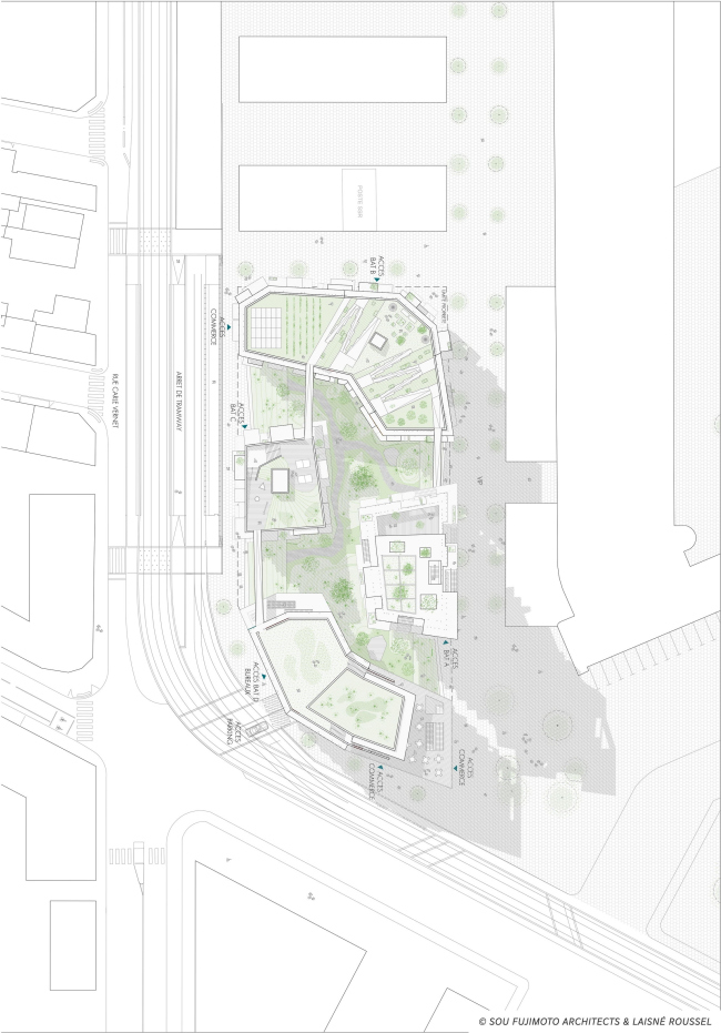 ����� �������� Canopia � ���������� ������ � SOU FUJIMOTO ARCHITECTS + LAISNÉ ROUSSEL