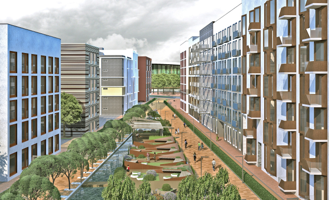 "Villagio" residential area. Project, 2014 � Arkhitekturium