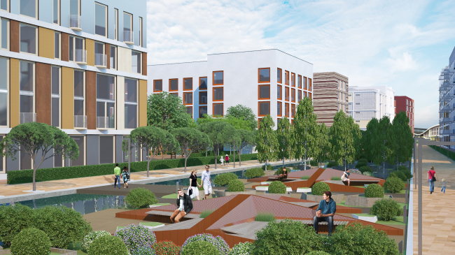 "Villagio" residential area. Project, 2014 � Arkhitekturium