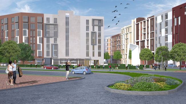 "Villagio" residential area. Project, 2014  Arkhitekturium