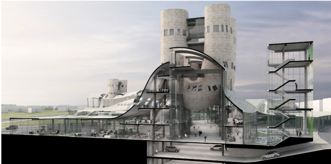 Sberbank's Technopark in Skolkovo � Eric Owen Moss Architects