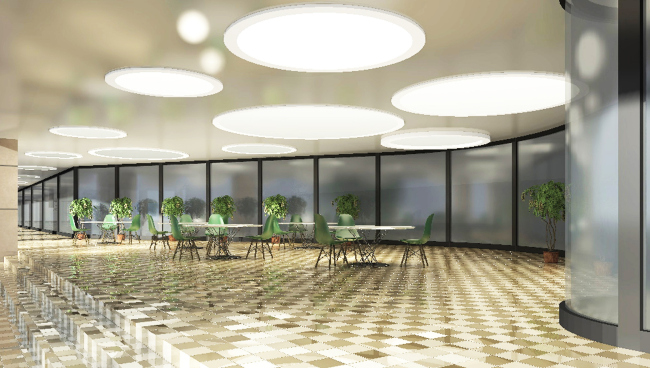 Multifunctional residential complex in Ekaterinburg. Interior. Project, 2016 � Arkhstroydesign