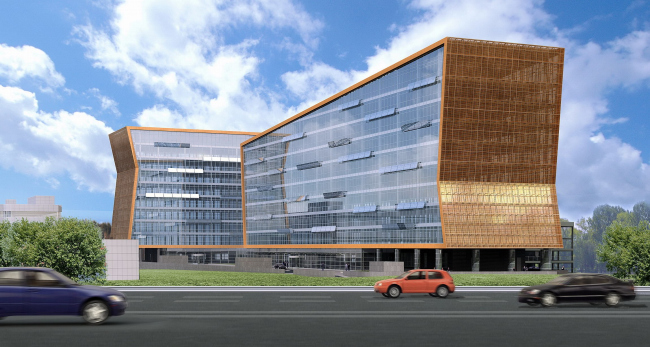 Administrative and business center at the Rublev Shosse. � Sergey Kiselev and Partners