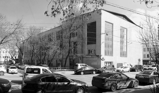 Reconstruction of the the former building of a communal kitchen (built in 1932) at the Novokuznetskaya Street, 2014 Kleinewelt Architekten. Photo  I. Ivanov