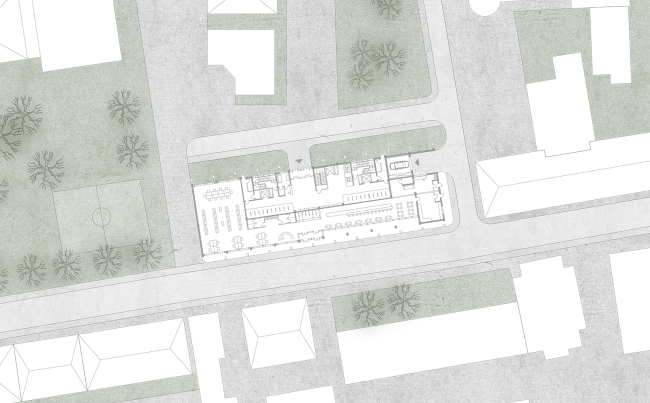 ������ ���� ������� ��������� � ����� ���� Caruso St John Architects. ����� ������. �����: ��������� �������, ������� 5 ������ 3 �����. ����������� ����