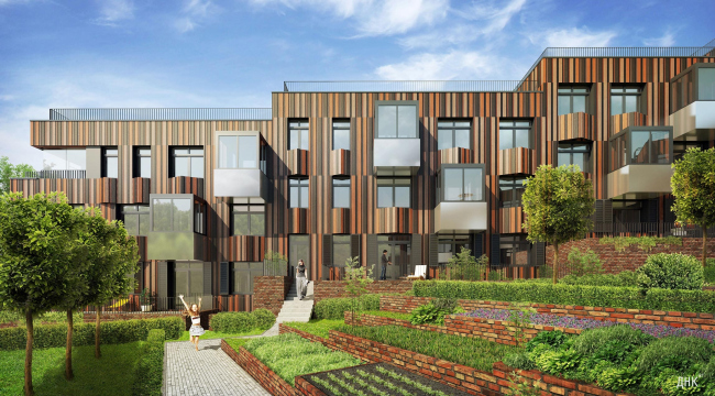 "Gorky" residential area. Houses of Type 4. Project, 2015 � DNK ag