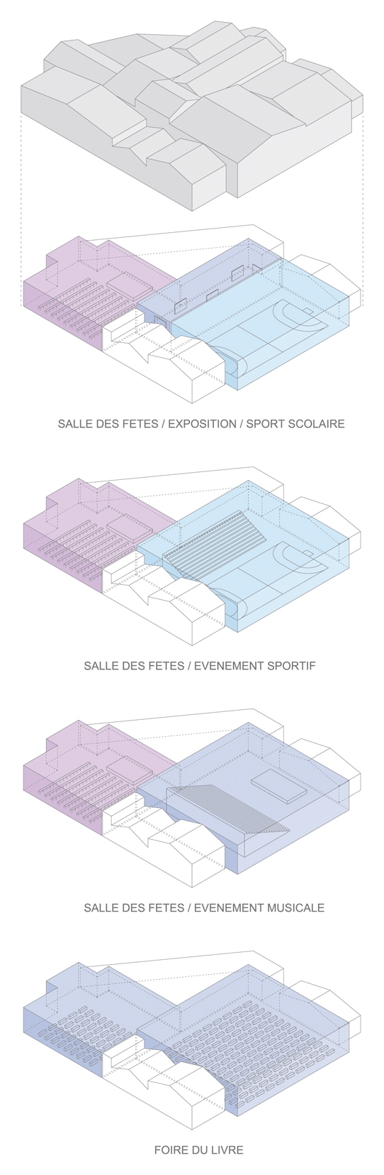 ���������-��������� �������� LE FORUM � Manuelle Gautrand Architecture