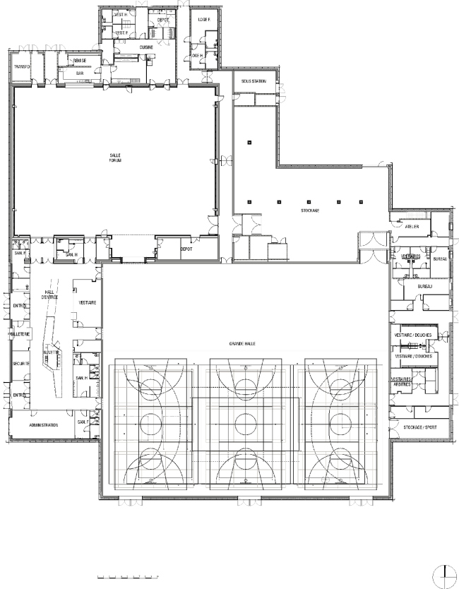 ���������-��������� �������� LE FORUM � Manuelle Gautrand Architecture