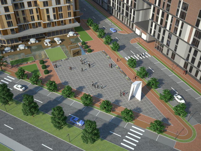 "Villagio" residential district. Project, 2014 � Arkhitekturium