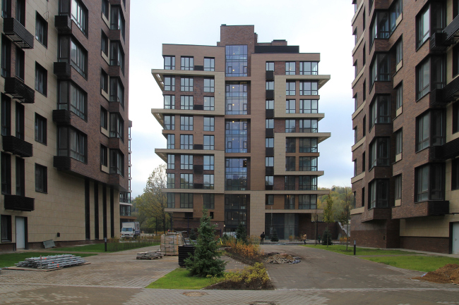 Residential complex "Novogorsk Olympic Village. Apartmets". Construction, 2015 � Arkhitekturium