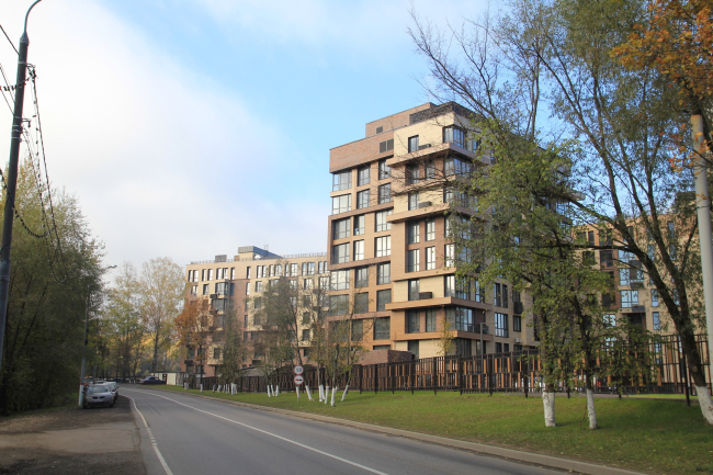 Residential complex "Novogorsk Olympic Village. Apartmets". Construction, 2015  Arkhitekturium