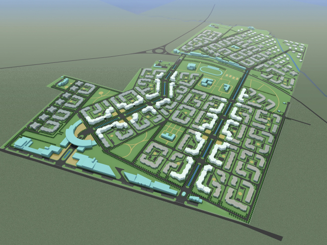 Integrated development in Pushkin. Master plan, 2007 � Arkhitekturium