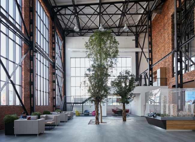 Sales offcie of PSN Group. Construction, 2015 � UNK project