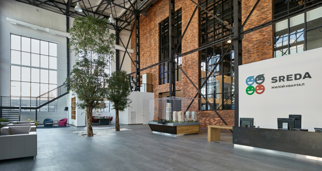 Sales offcie of PSN Group. Construction, 2015 � UNK project