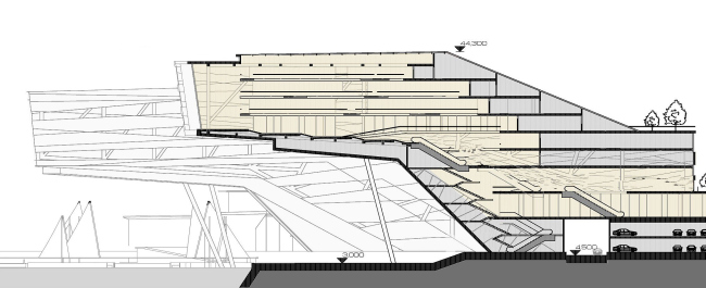 Многофункциональный комплекс «Iceberg Plaza» © Архитектурное бюро Асадова
