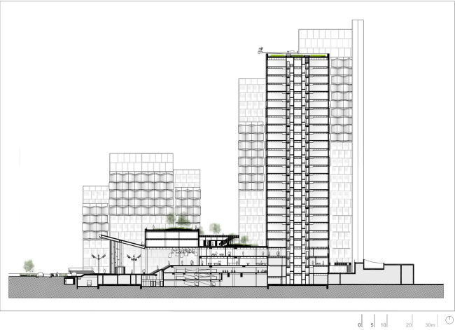 �������� CityLights � Dominique Perrault Architecture /Adagp