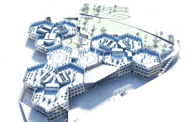 �������� CityLights � Dominique Perrault Architecture /Adagp