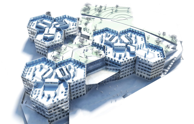 �������� CityLights � Dominique Perrault Architecture /Adagp