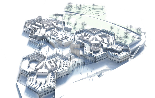 �������� CityLights � Dominique Perrault Architecture /Adagp