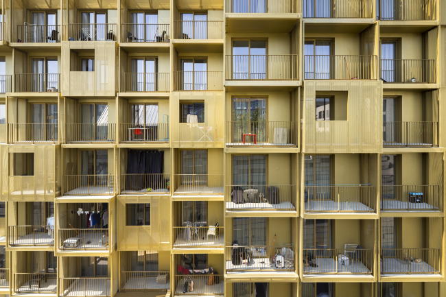 Студенческое общежитие Golden Cube © Sergio Grazia