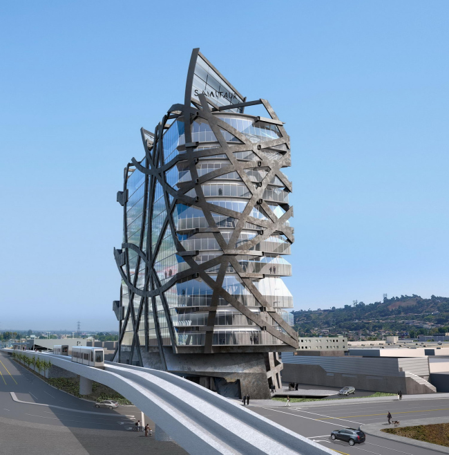 ������� ������ (W)rapper � ���-��������� � Eric Owen Moss Architects