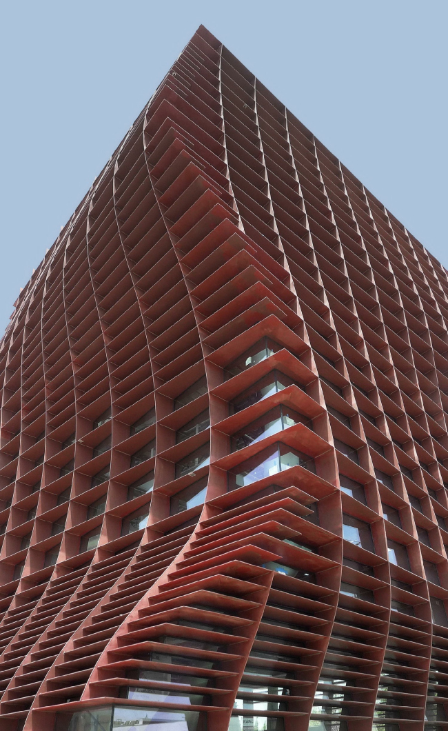 ������� ������ Waffle � ������-���� � Eric Owen Moss Architects