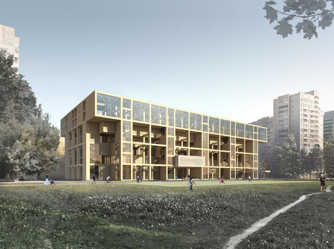 Sports and recreation complex of the judo school. Project, 2016 � Studio 44
