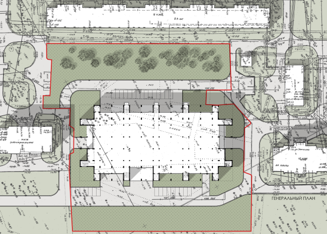 Sports and recreation complex of the judo school. Master plan  Studio 44