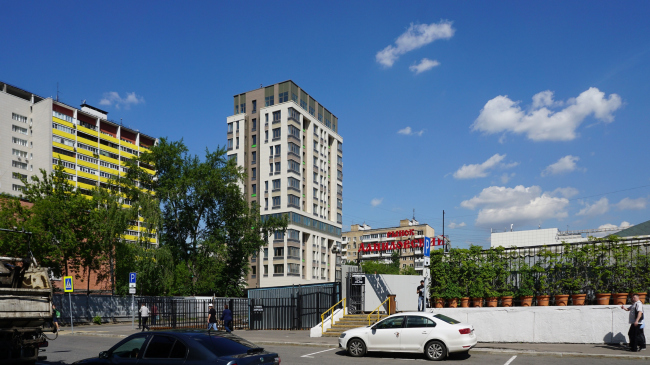 The residential project on the 2nd Samarinskaya Street. Construction, 2016  GrandProjectCity