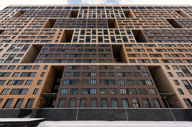 Multifunctional housing project "Megalit". Construction, 2016  Eugene Gerasimov and Partners