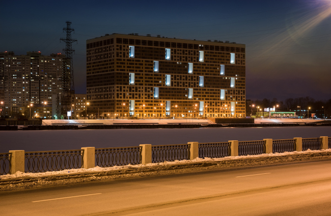 Многофункциональный жилой комплекс «Мегалит». Постройка, 2016 © Евгений Герасимов и партнеры
