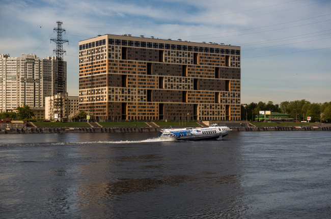 Multifunctional housing project "Megalit". Construction, 2016 � Eugene Gerasimov and Partners