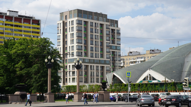 The residential project on the 2nd Samarinskaya Street. Construction, 2016  GrandProjectCity