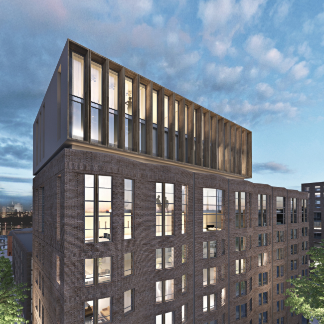 The concept of a multifunctional housing project on the Bolshaya Pochtovaya Street � "ABV Group" architects