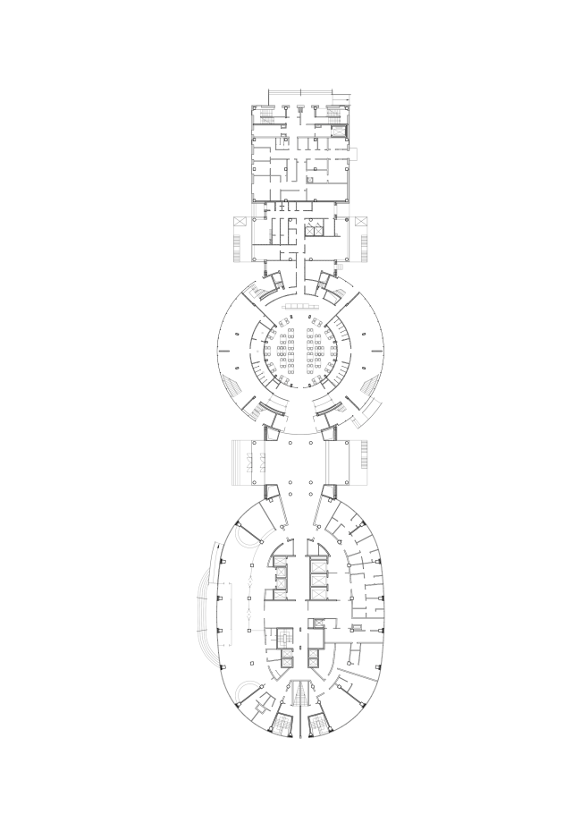 Treatment and rehabilitation facility "Federal Center for Heart, Blood, and Endocrinology Research named after Vladimir Almazov". Plan  Studio 44