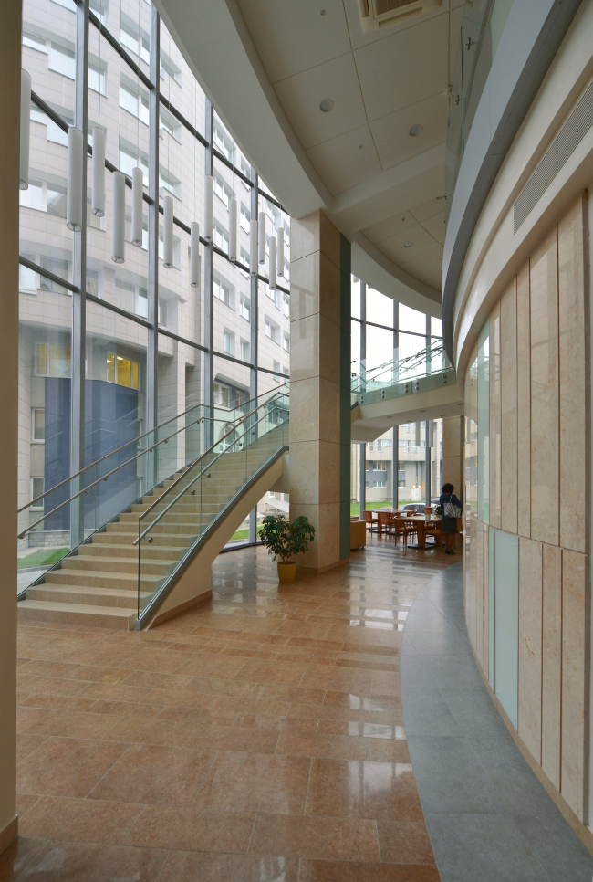 Treatment and rehabilitation facility "Federal Center for Heart, Blood, and Endocrinology Research named after Vladimir Almazov". Construction, 2015 � Studio 44