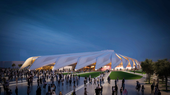 Павильон ОАЭ для Экспо-2020 © Santiago Calatrava LLC