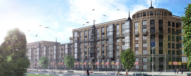 "Bastion" residential project in Kirov © Arkhstroidesign
