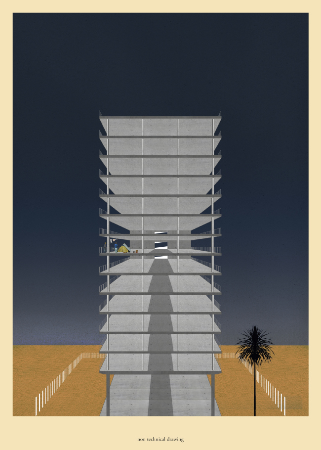 Ahotel / Leonard Palm, Thomas Bohne  Non Architecture Competitions