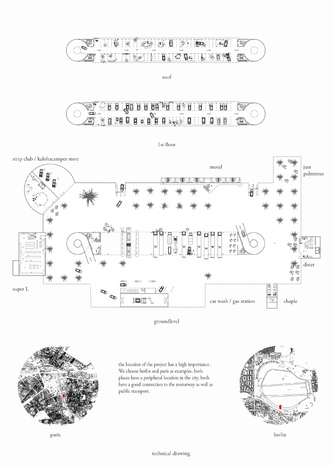 Ahotel / Leonard Palm, Thomas Bohne  Non Architecture Competitions