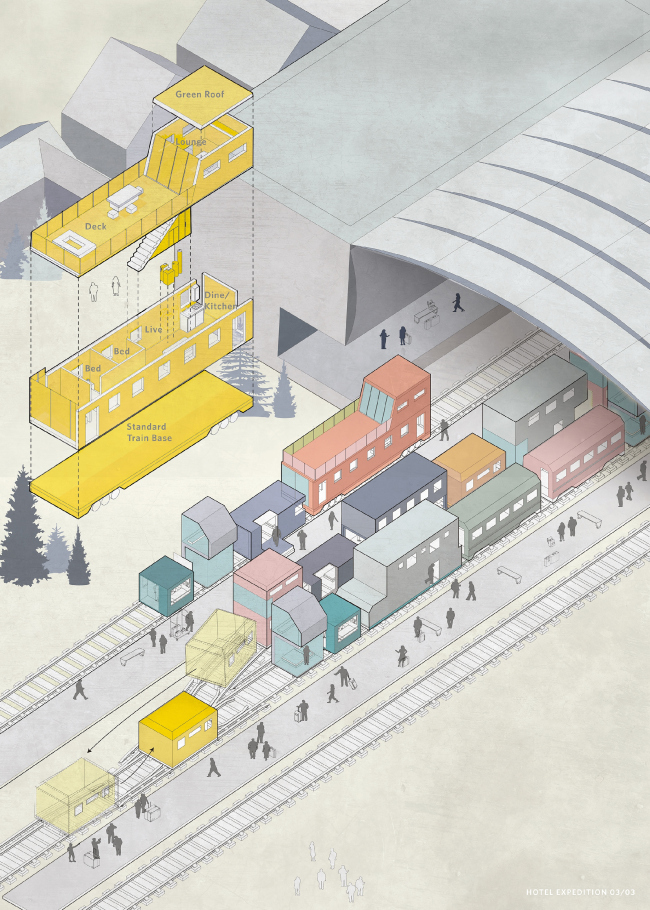 Hotel Expedition / Wan Ting Chen, Sheng Zhao � Non Architecture Competitions
